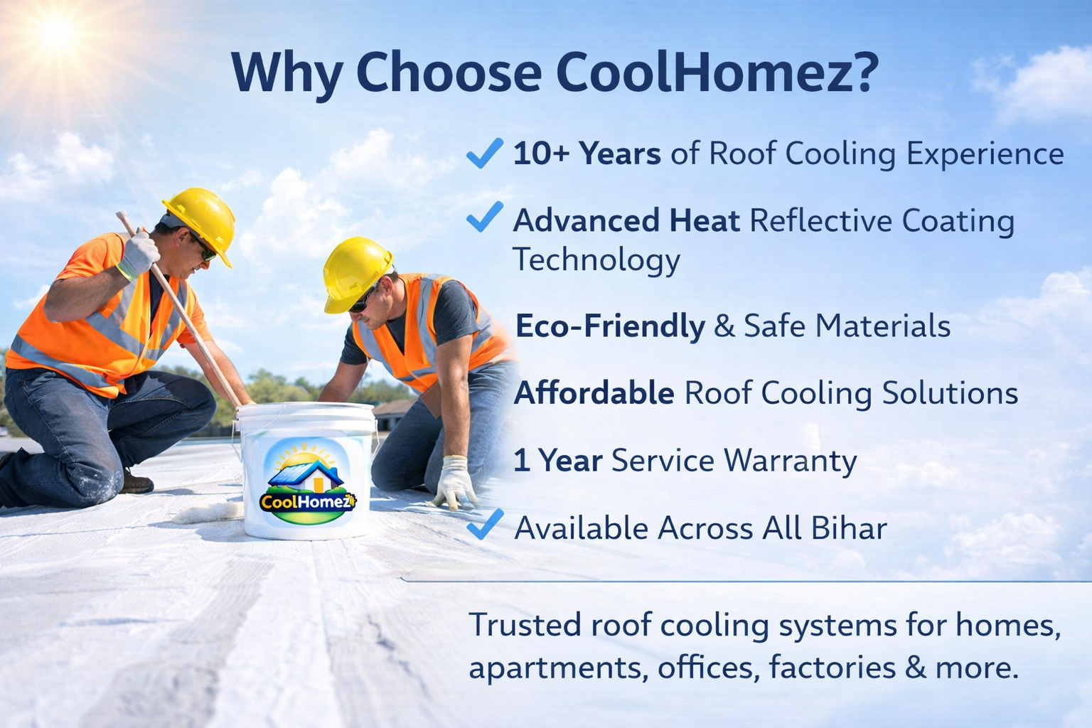 CoolHomez Roof Cooling Benefits